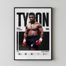 Mike Tyson Poster Iron Mike Boxing Wall Art