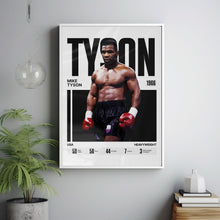 Mike Tyson Poster Iron Mike Boxing Wall Art