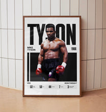 Mike Tyson Poster Iron Mike Boxing Wall Art
