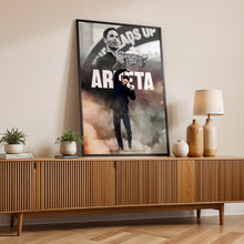 Mikel Arteta Football Poster Arsenal Football Art Print 4395838764