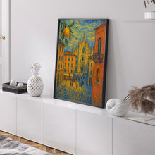 Milan Italy Travel Poster, European City Art, Fashion Capital Print, Italian Architecture Decor, Travel Gift
