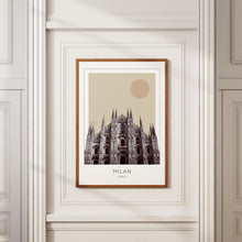 Milan Poster Print, Milan Travel Poster, Milan Minimalistic Wall Art, Milan, Italy 1882438517