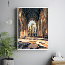 Milan Travel Poster Wall Art, Travel Print of Milan, Milan Art Lovers Gift, Italy