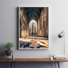 Milan Travel Poster Wall Art, Travel Print of Milan, Milan Art Lovers Gift, Italy
