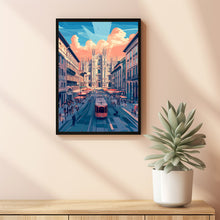 Milan Travel Poster Wall Art, Travel Print of Milan, Milan Art Lovers Gift, Italy, Italian City Art Gift 2