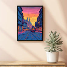 Milan Travel Poster Wall Art, Travel Print of Milan, Milan Art Lovers Gift, Italy, Italian City Art Gift 3