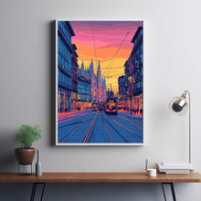 Milan Travel Poster Wall Art, Travel Print of Milan, Milan Art Lovers Gift, Italy, Italian City Art Gift 3