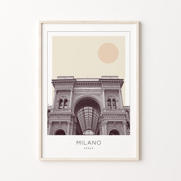 Milano Poster Print, Milano Travel Poster, Milano Minimalistic Wall Art, Milano, Italy 1868246772
