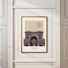 Milano Poster Print, Milano Travel Poster, Milano Minimalistic Wall Art, Milano, Italy 1868246772