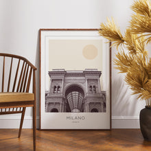 Milano Poster Print, Milano Travel Poster, Milano Minimalistic Wall Art, Milano, Italy 1868246772