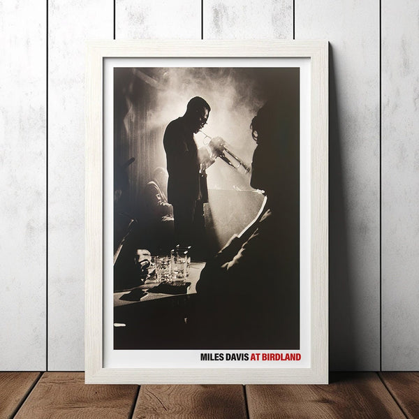 Miles DaVIs - Live At Birdland Poster  - Music Fan Collectibles - Vintage Music Poster - Home Decor - Wall Art 1591842687