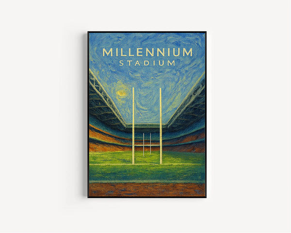 Millennium Stadium Rugby Poster