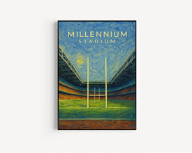 Millennium Stadium Rugby Poster