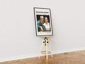 Million Dollar Baby Poster, Hilary Swank and Clint Eastwood Poster in Million Dollar Baby Print, Boxing Movie Wall Art Idea 4296564838