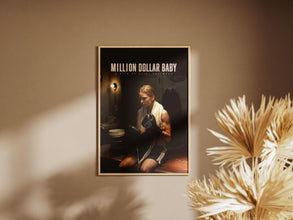 Million Dollar Baby ,Movie Poster, Wall Art Vintage Retro, Film Print, Clint Eastwood 1889641006