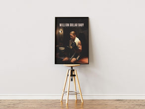 Million Dollar Baby ,Movie Poster, Wall Art Vintage Retro, Film Print, Clint Eastwood 1889641006
