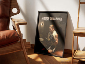 Million Dollar Baby ,Movie Poster, Wall Art Vintage Retro, Film Print, Clint Eastwood 1889641006