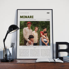 Minari, Lee Isaac Chung, Retro Movie Poster, Custom Movie Poster Print 4421169742