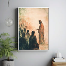 Minimalist Outline of Jesus Standing – Inspiring Spiritual Decor