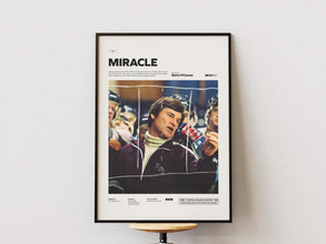 Miracle Poster, 1980 U.S. Olympic Hockey Team Film Poster, Kurt Russell Poster, Gavin O’Connor Film Miracle Print, Sport Movie Wall Decor 4362941137