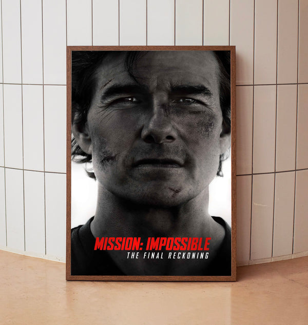 Mission Impossible - The Final Reckoning 2025 Poster Art Print Movie Posters TV Posters Gift for Movie lovers