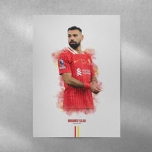 Mo Salah Liverpool FC Poster Premier League Football Wall Art 1776042871