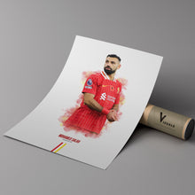 Mo Salah Liverpool FC Poster Premier League Football Wall Art 1776042871