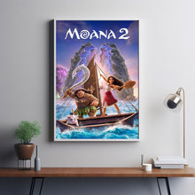 Moana 2 2024 Poster Art Print Movie Posters TV Posters Gift for Movie lovers
