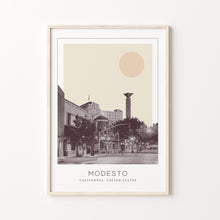 Modesto Poster Print, Modesto Travel Poster, Modesto Minimalistic Wall Art, Modesto, California, United States 1882436853