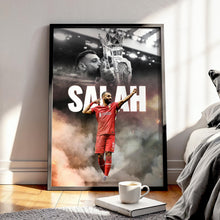 Mohamed Salah Football Poster Liverpool Football Art Print 4394644679