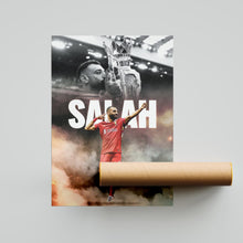 Mohamed Salah Football Poster Liverpool Football Art Print 4394644679