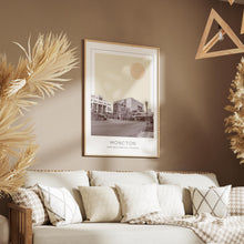 Moncton Poster Print, Moncton Travel Poster, Moncton Minimalistic Wall Art, Moncton, New Brunswick, Canada 1882437491