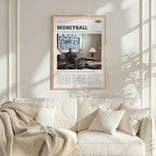 Moneyball, Bennett Miller, Retro Movie Poster, Custom Movie Poster 4421169370