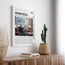 Moneyball, Bennett Miller, Retro Movie Poster, Custom Movie Poster 4421169370