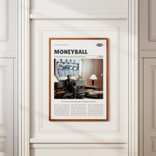 Moneyball, Bennett Miller, Retro Movie Poster, Custom Movie Poster 4421169370