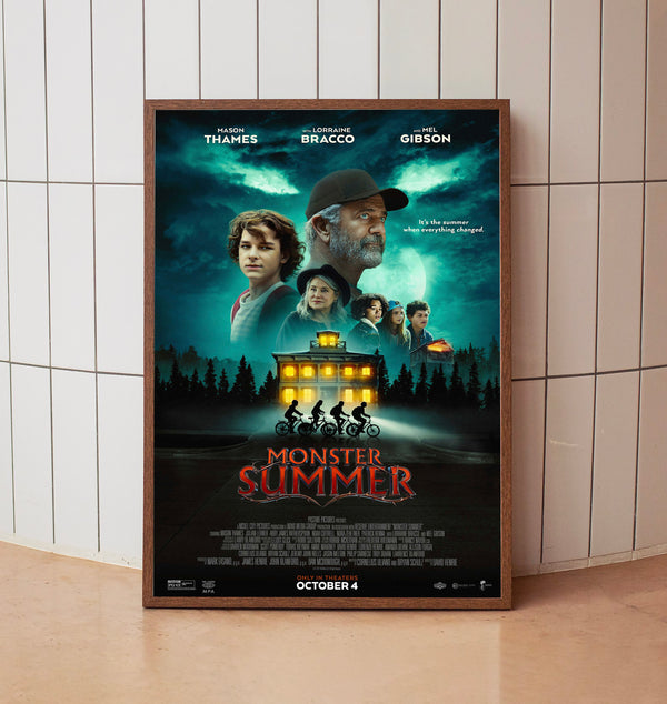 Monster Summer 2024 Poster Art Print Movie Posters Gift for Movie lovers 2