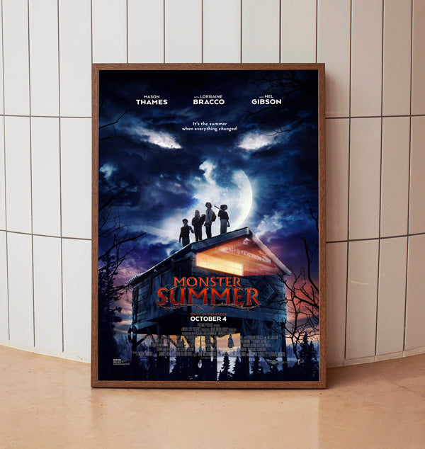 Monster Summer 2024 Poster Art Print Movie Posters Gift for Movie lovers 4