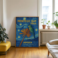 Montego Bay Colourful Travel Print - Travel Poster, Fashion Holiday, Trendy Retro Abstract Travel Art, Summer Destination, Jamaica Carribean copy