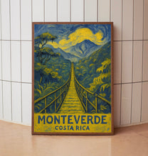 Monteverde Costa Rica Travel Print, Monteverde Costa Rica Travel Poster Print, Costa Rica Wall Art, Costa Rica Travel Wall Decor