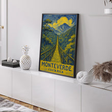 Monteverde Costa Rica Travel Print, Monteverde Costa Rica Travel Poster Print, Costa Rica Wall Art, Costa Rica Travel Wall Decor