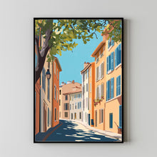 Montpellier Travel Poster Wall Art, Travel Print of Montpellier, Montpellier Art Lovers Gift 1