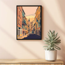 Montpellier Travel Poster Wall Art, Travel Print of Montpellier, Montpellier Art Lovers Gift 2