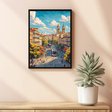 Montpellier Travel Poster Wall Art, Travel Print of Montpellier, Montpellier Art Lovers Gift 3