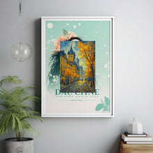 Montreal Watercolor Painting, Quebec Skyline Print, Canada Wall Art, Travel Poster, Cityscape Art, Housewarming Gift, C30-286