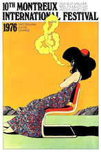 Montreux 1976, jazz festival original poster, downloadable HQ file ready to print instantly! 959851340
