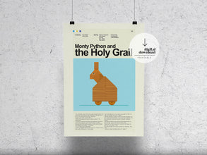 Monty Python and the Holy Grail  Minimalist Movie Poster 1455398763