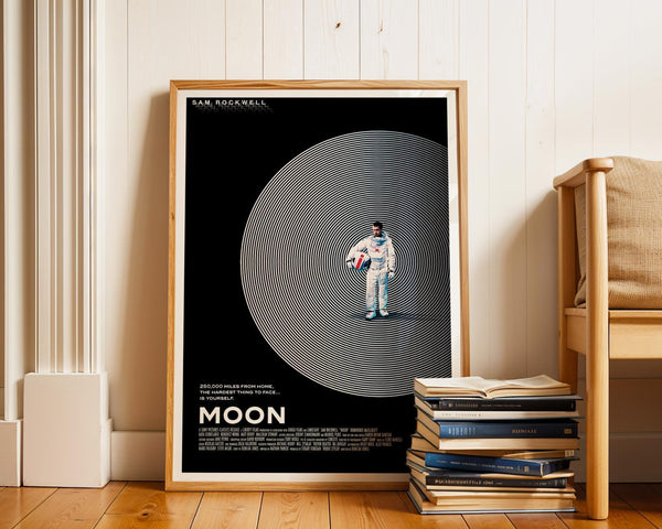 Moon, Sci Fi Movie Poster (Digital Download), Printable 693828695