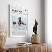 Moonlight, Barry Jenkins, Retro Movie Poster, Custom Movie Poster 4421170761