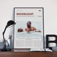 Moonlight, Barry Jenkins, Retro Movie Poster, Custom Movie Poster 4421170761