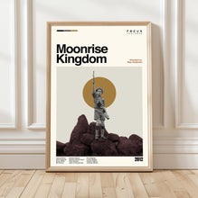 Moonrise Kingdom Poster, Mid-Century Modern Art, Minimalist Movie Print 4427300727